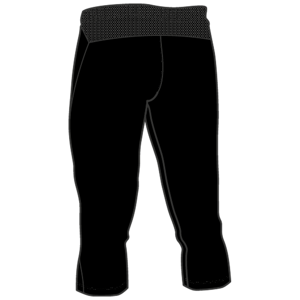 LIGA Training 3/4 Hose Schwarz