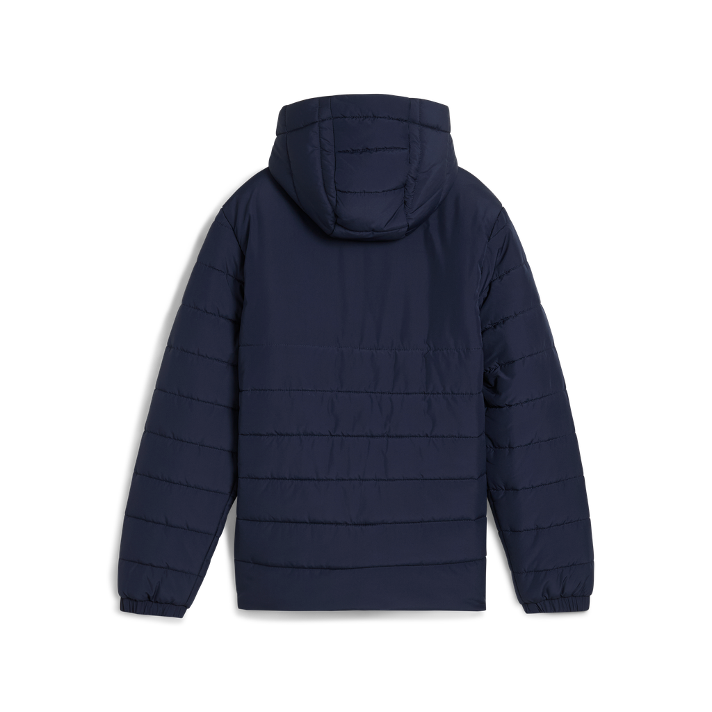 Teamadditions Hooded Wattierte Jacke Jr Blau