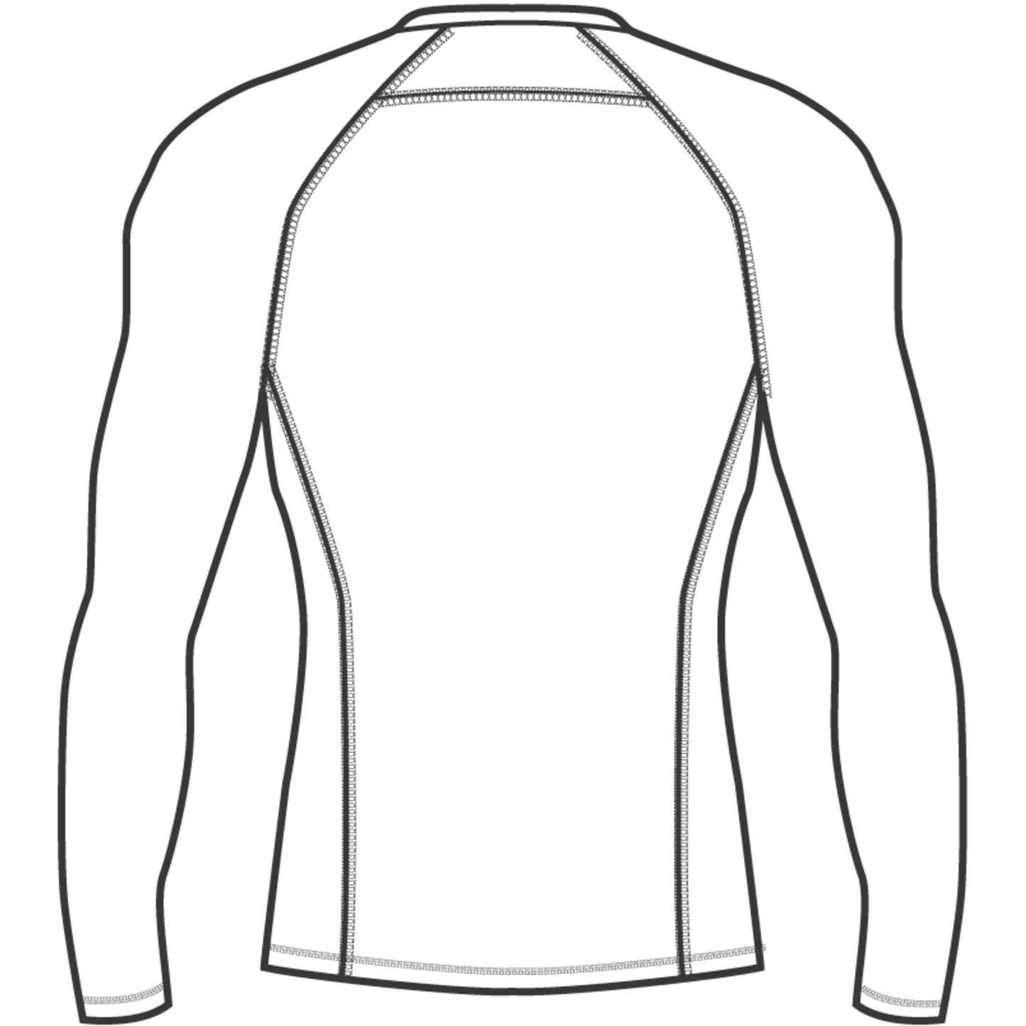 LIGA Baselayer Tee LS Weiß
