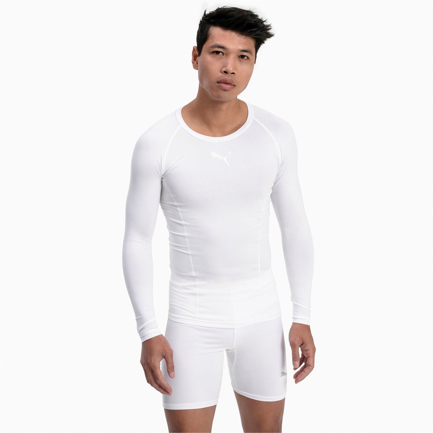 LIGA Baselayer Tee LS Weiß