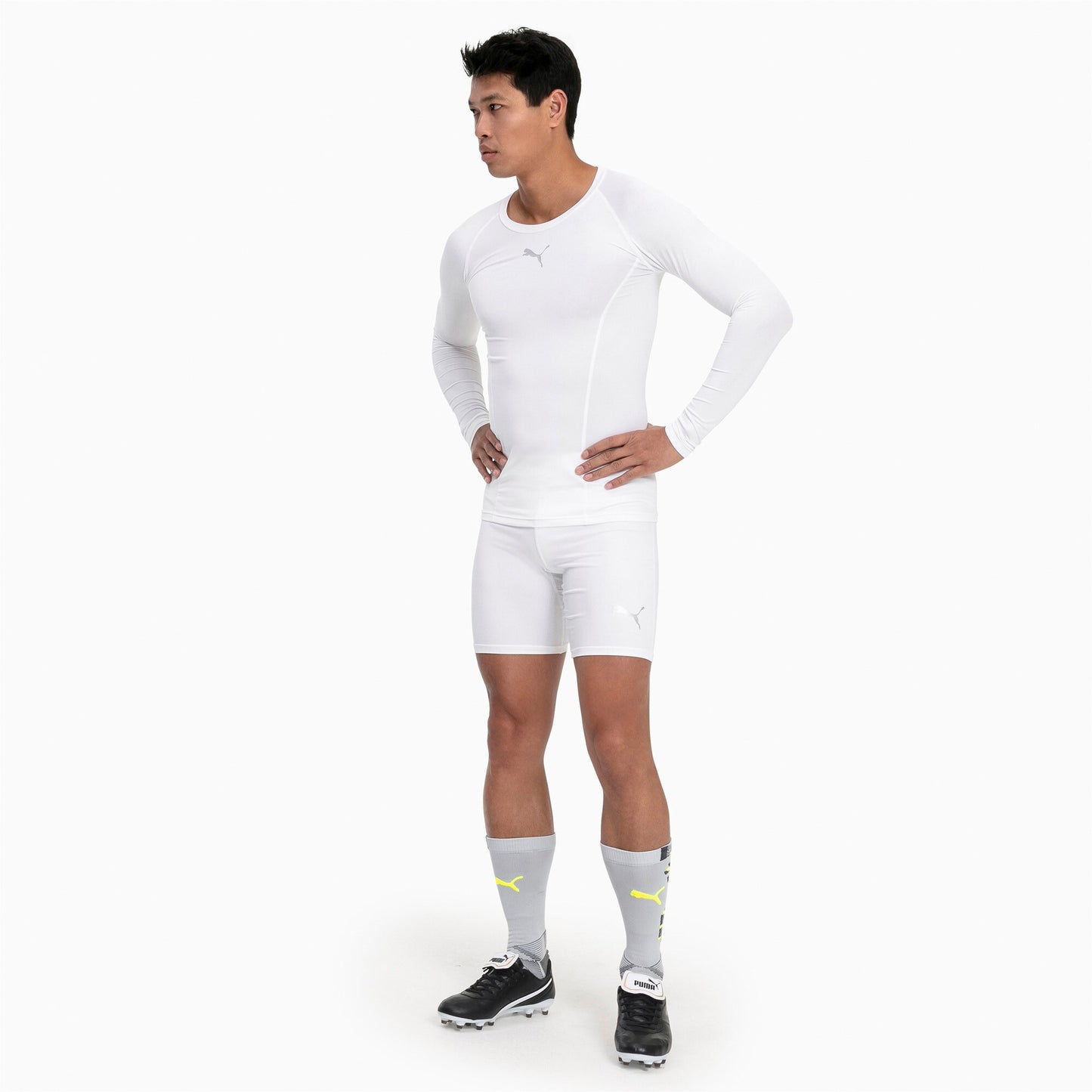 LIGA Baselayer Tee LS Weiß