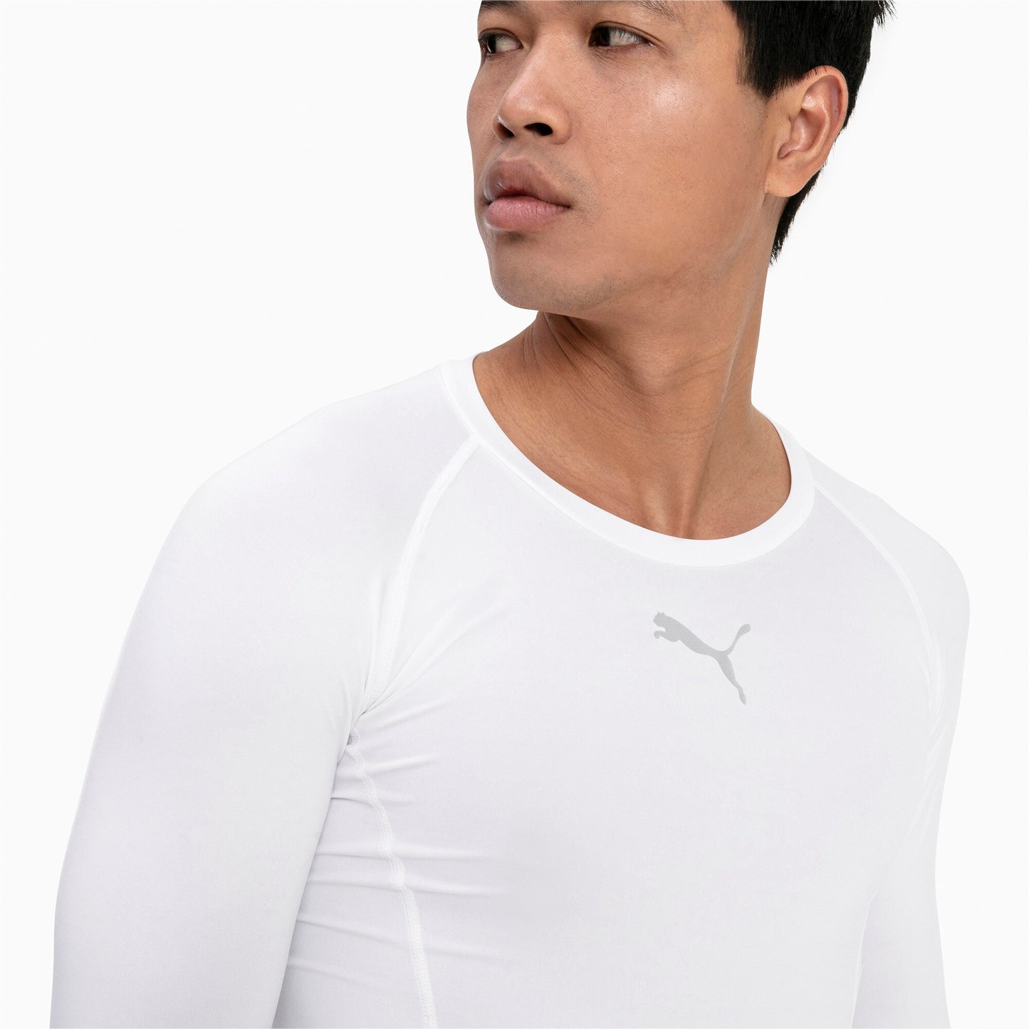 LIGA Baselayer Tee LS Weiß