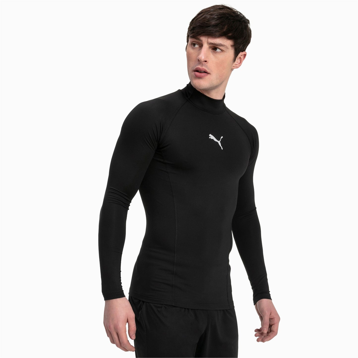 LIGA Baselayer Tee LS Warm Schwarz