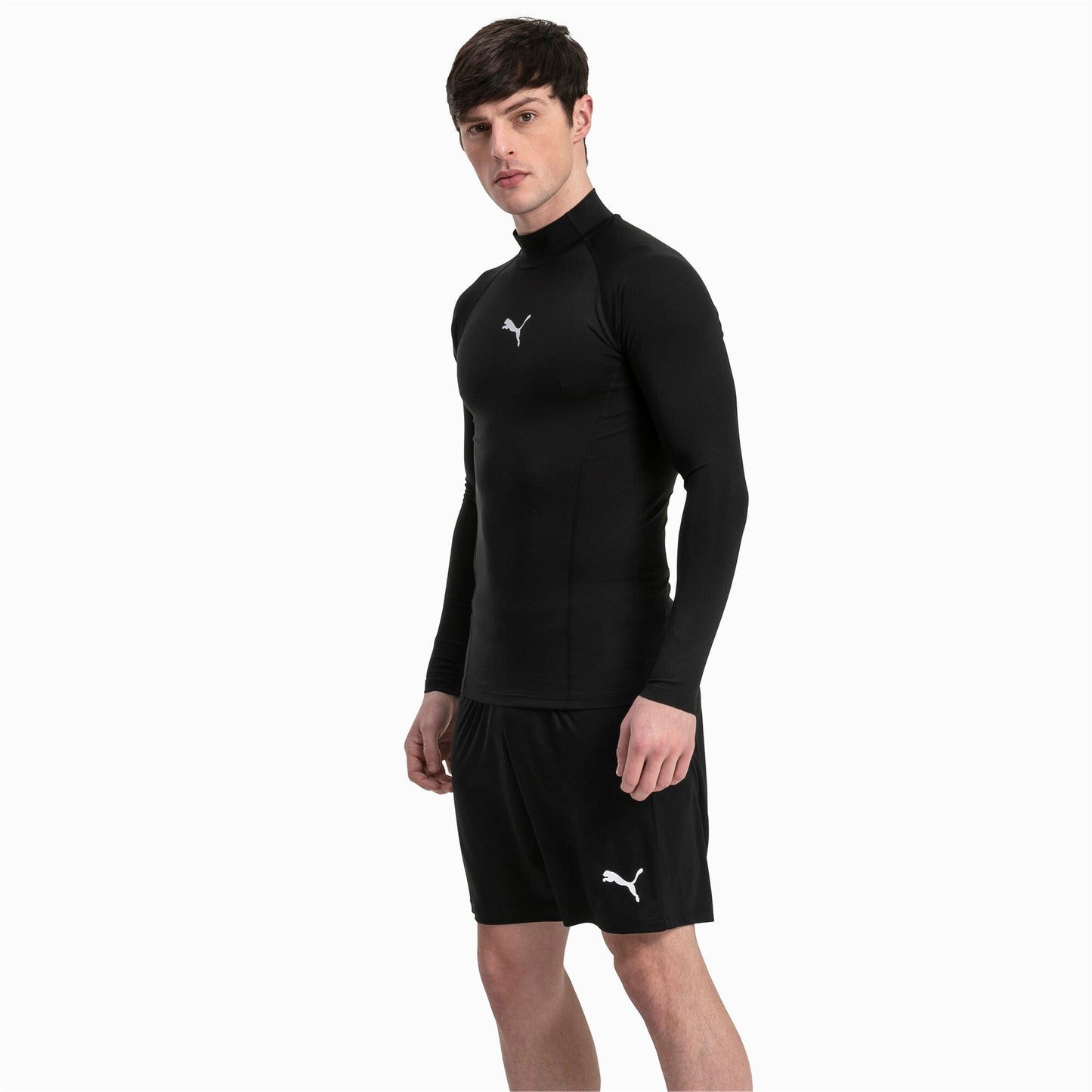 LIGA Baselayer Tee LS Warm Schwarz