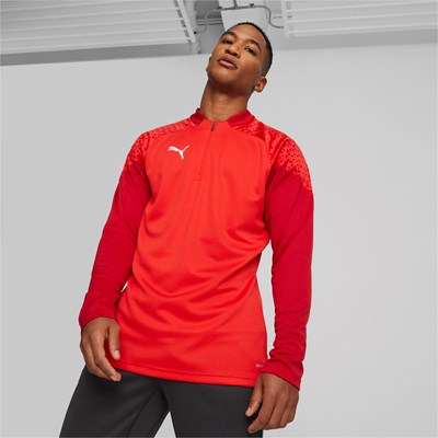 teamCUP Trening 1/4 Zip Top Red