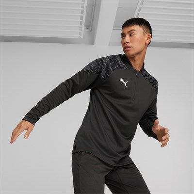 teamCUP Trening 1/4 Zip Top Crna