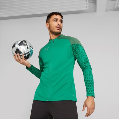 teamCUP jakna za trening zelena