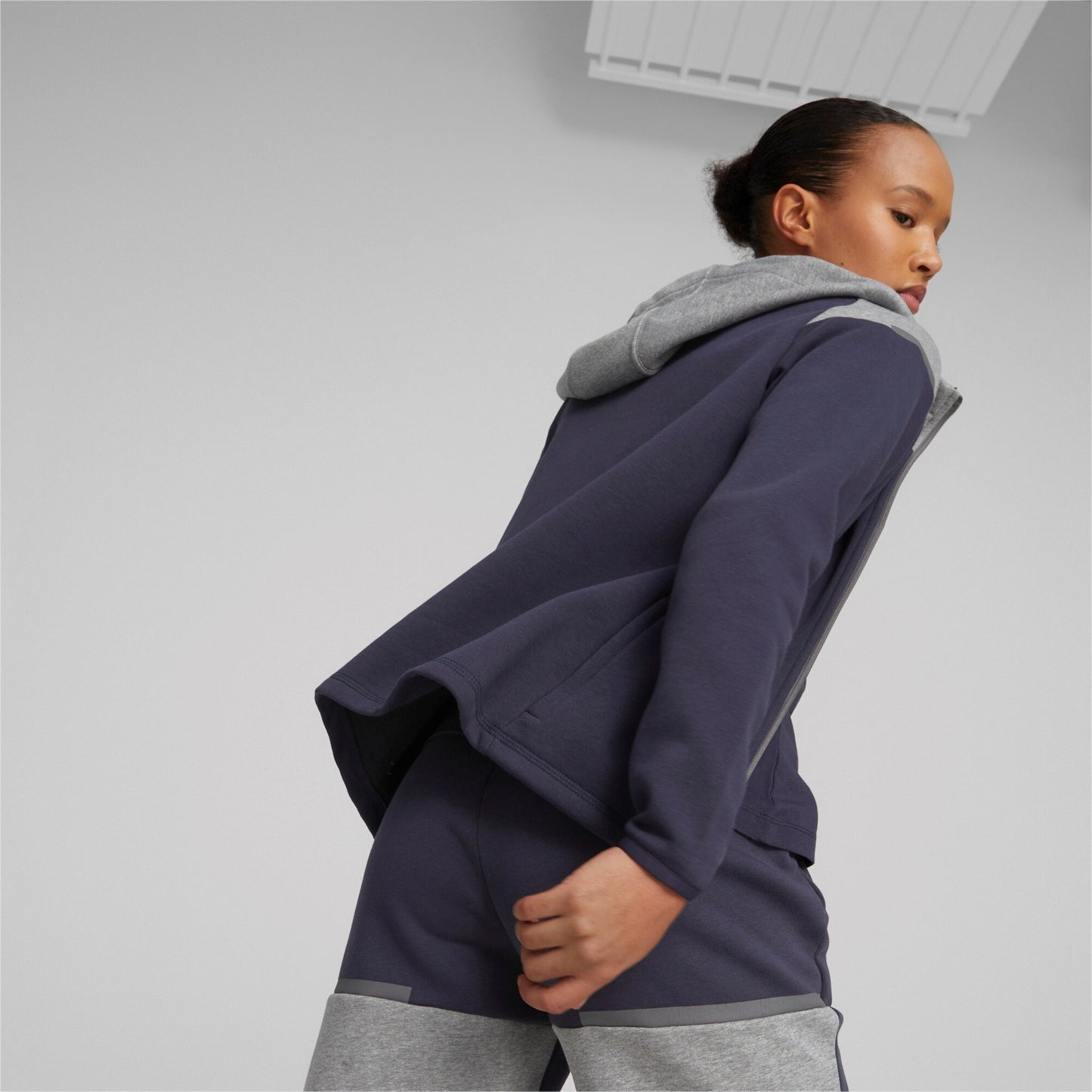 teamCUP Casuals s kapuljačom Jkt Wmn Plava