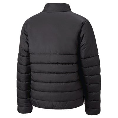 teamLIGA Wattierte Jacke Jr Zip Schwarz