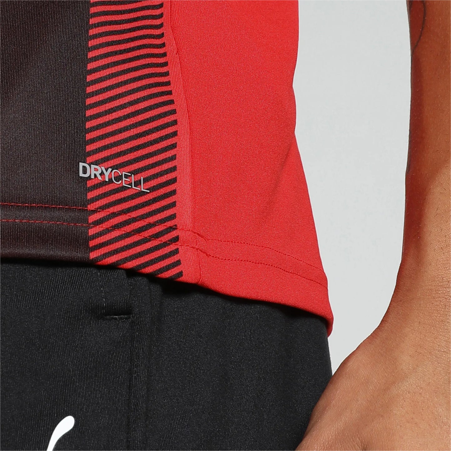 teamLIGA Gestreiftes Trikot Rot
