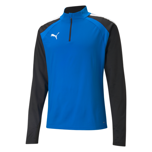 Teamliga 1/4 Zip Top Blau