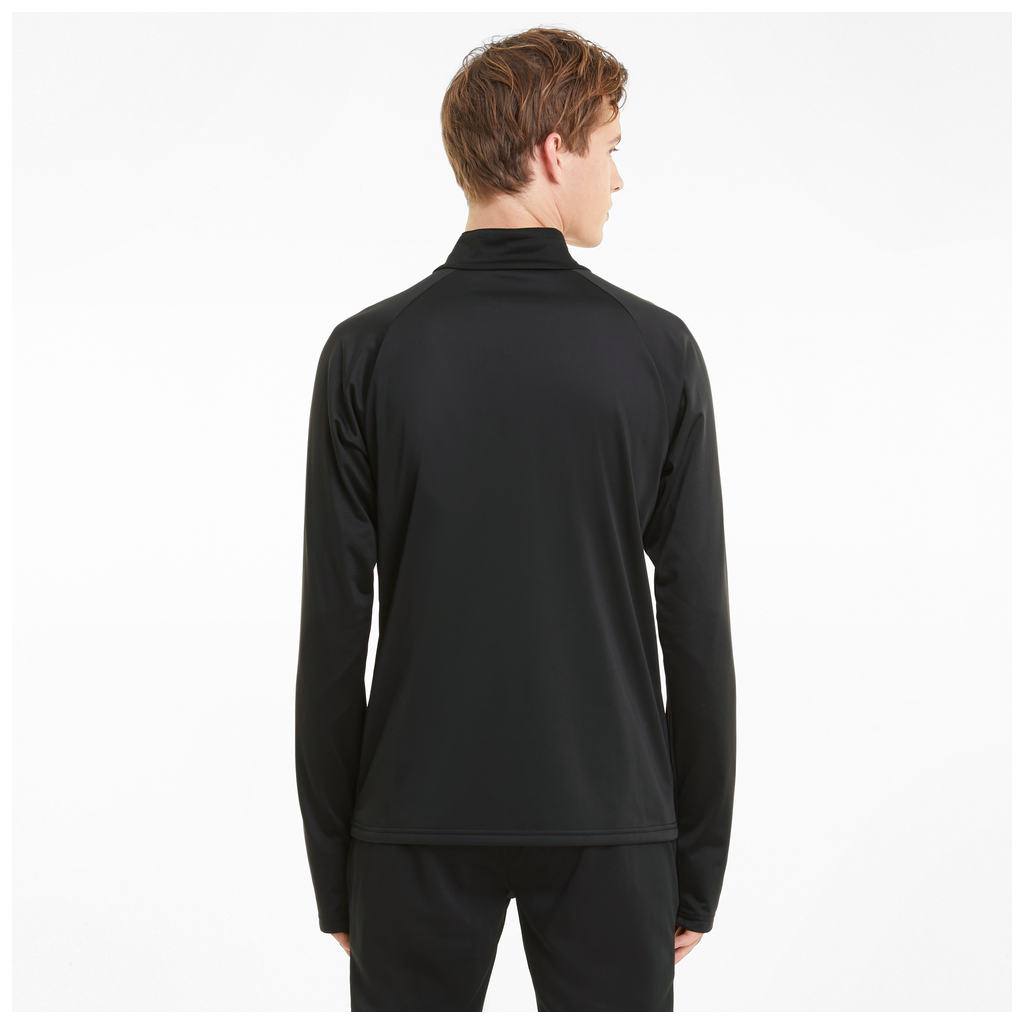 Teamliga 1/4 Zip Top Schwarz