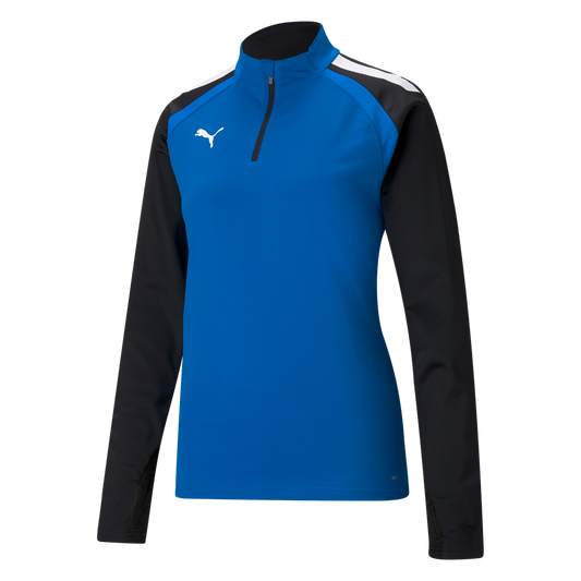 teamLIGA 1/4 Zip Top W Blau 02