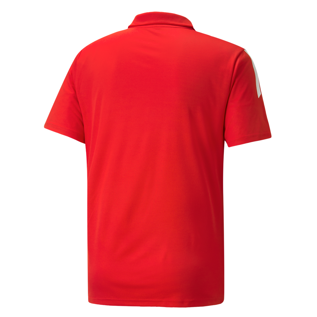 teamLIGA Sideline Polo Rot