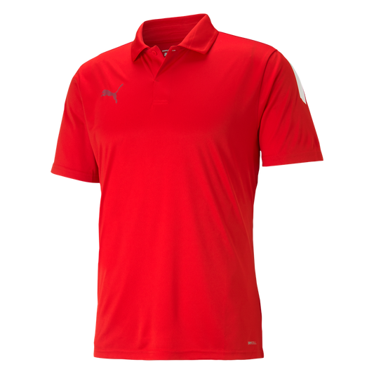 teamLIGA Sideline Polo Rot