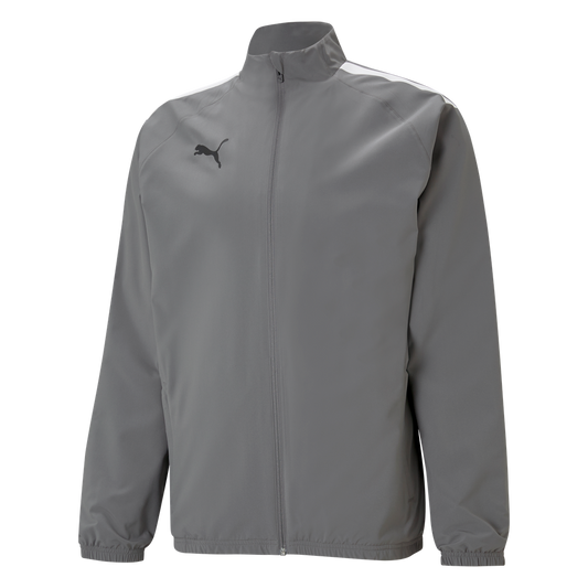 teamLIGA Sideline Jacke Grau