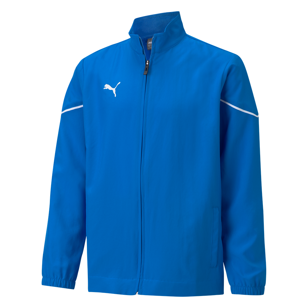 teamRISE Sideline-Jacke Jr Blau 02