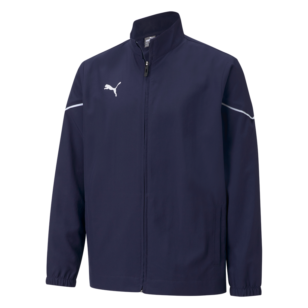 teamRISE Sideline-Jacke Jr Blau 06