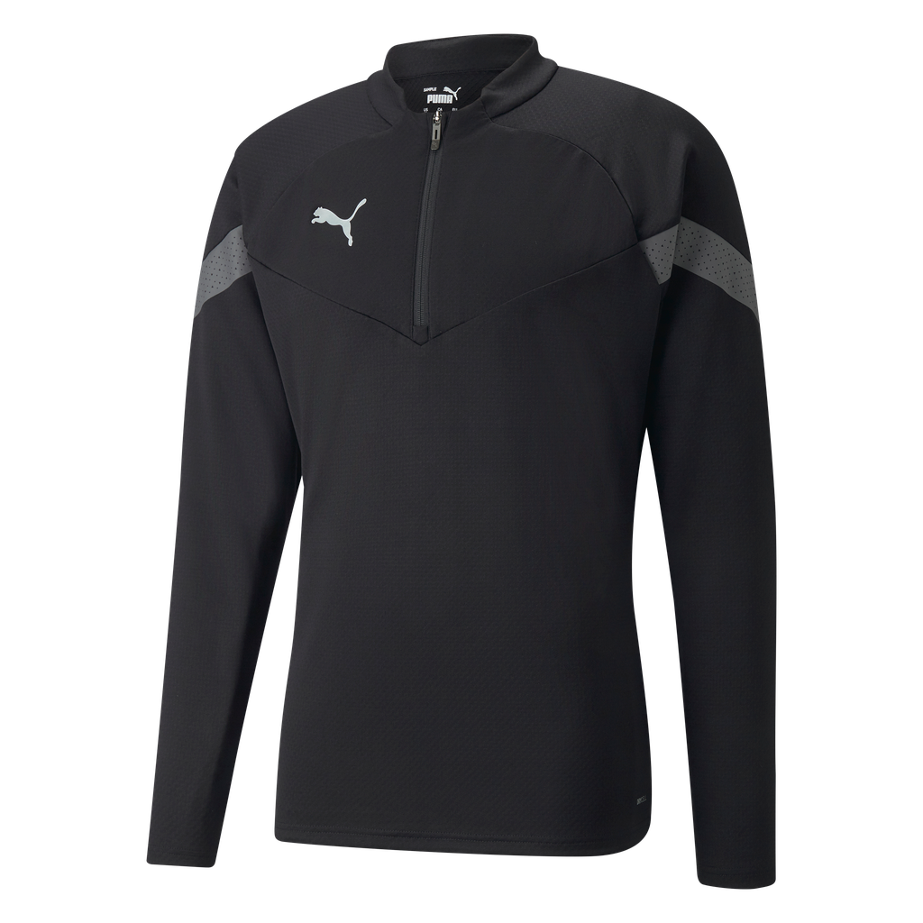 Teamfinal Training 1/4 Zip Top Schwarz