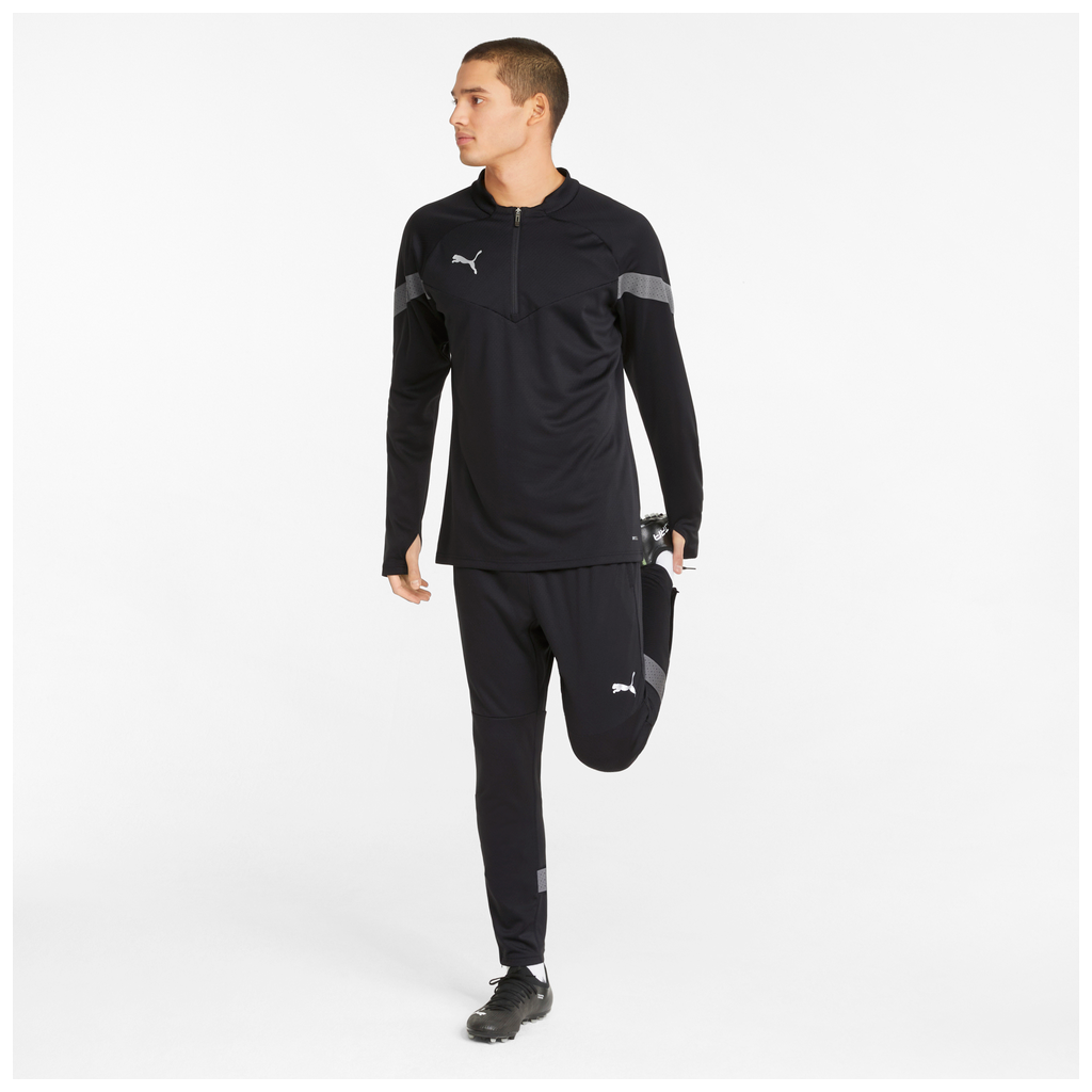 Teamfinal Training 1/4 Zip Top Schwarz