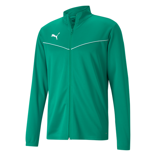 teamRISE Training Poly Jacke Grün