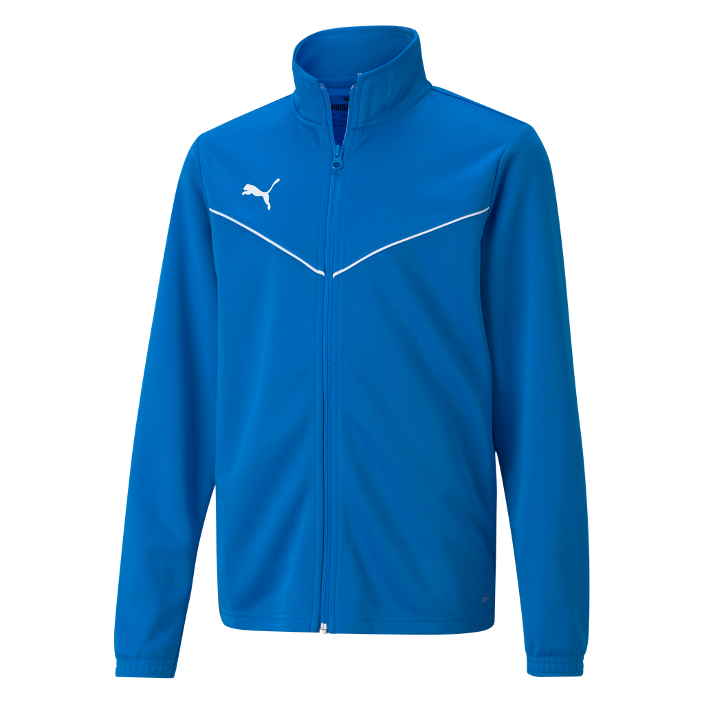 teamRISE Training Poly Jacket Jr Blau 02
