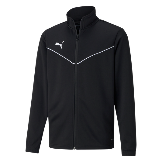 teamRISE Training Poly Jacket Jr Schwarz