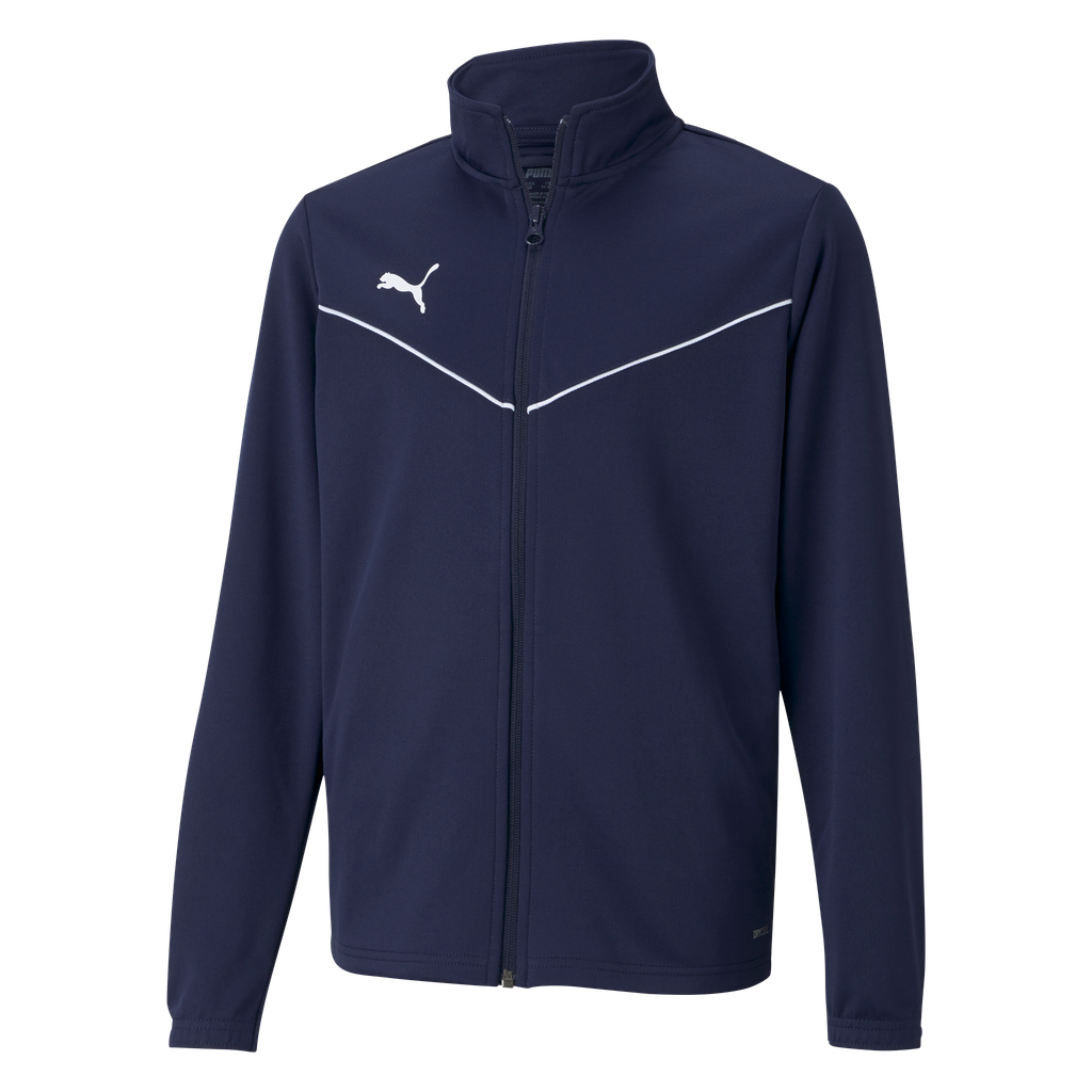 teamRISE Training Poly Jacket Jr Blau 06