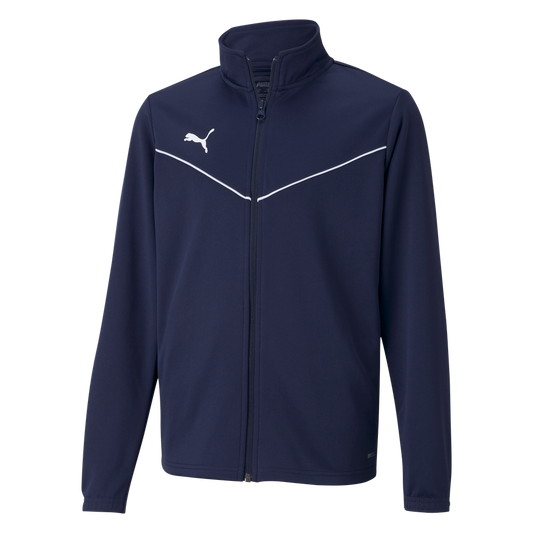 teamRISE Training Poly Jacket Jr Blau 06