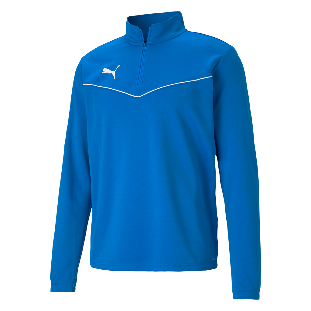 teamRISE 1/4 Zip Top Blau 02