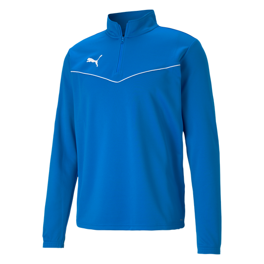 teamRISE 1/4 Zip Top Blau 02