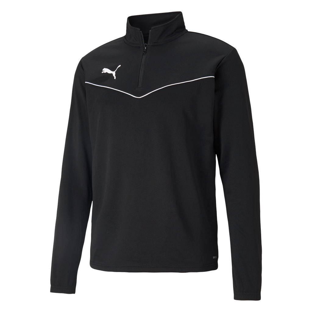 teamRISE 1/4 Zip Top Crna