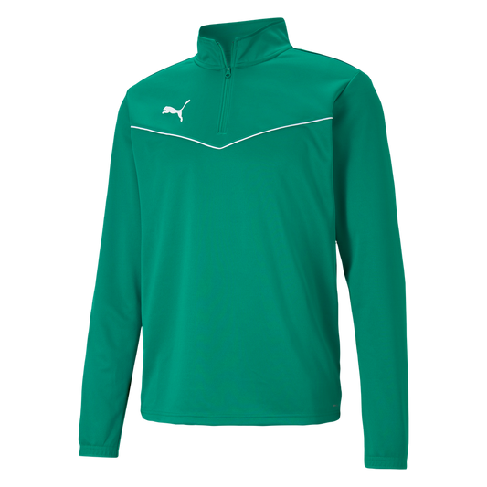 teamRISE 1/4 Zip Top Grün