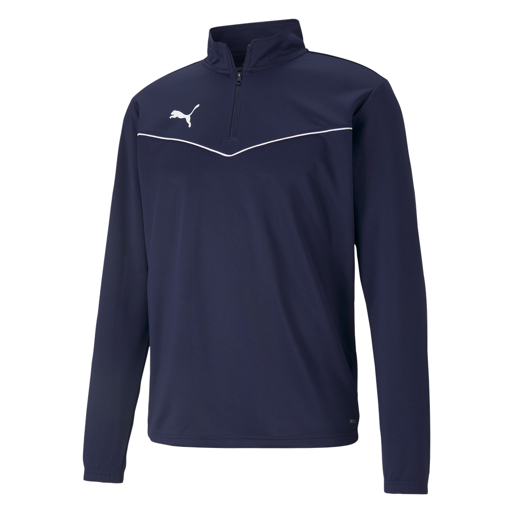 teamRISE 1/4 Zip Top Blau 06
