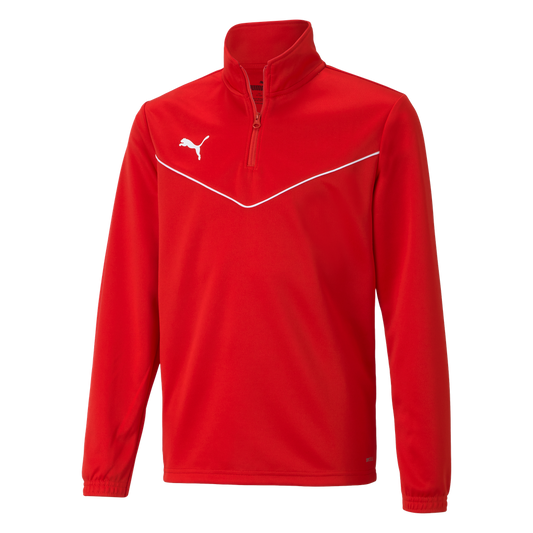 teamRISE 1/4 Zip Top Jr Rot