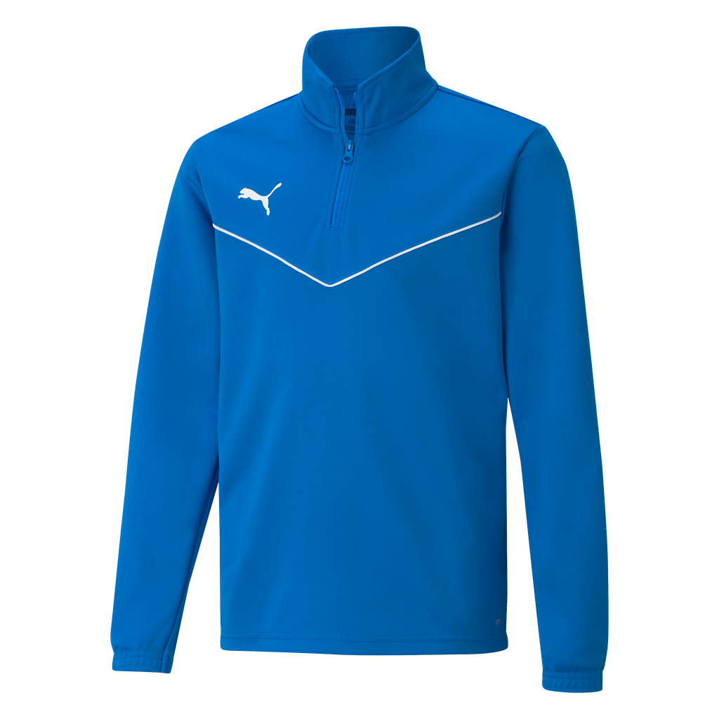 teamRISE 1/4 Zip Top Jr Blau 02