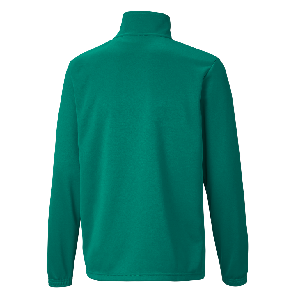 teamRISE 1/4 Zip Top Jr Grün