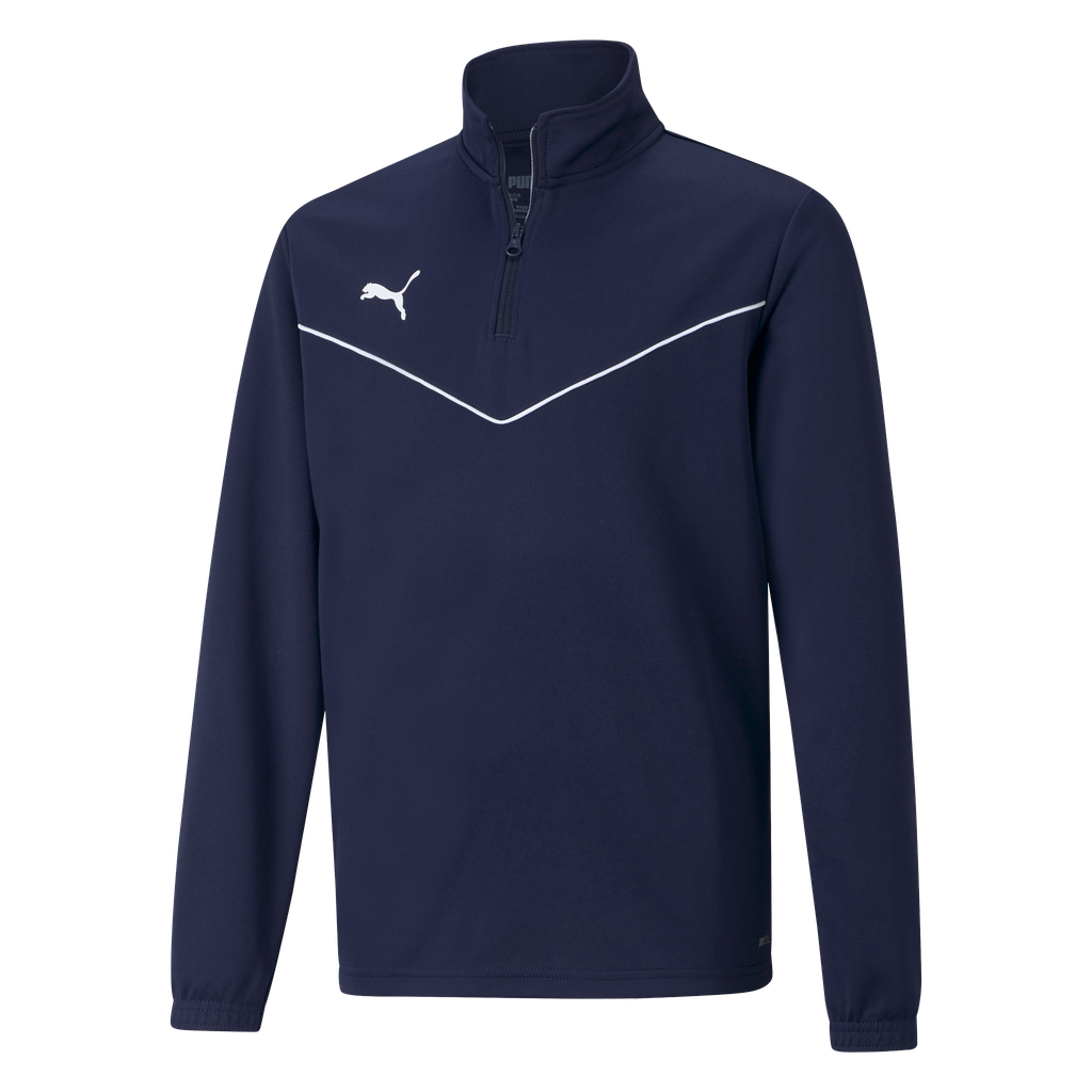 teamRISE 1/4 Zip Top Jr Plava