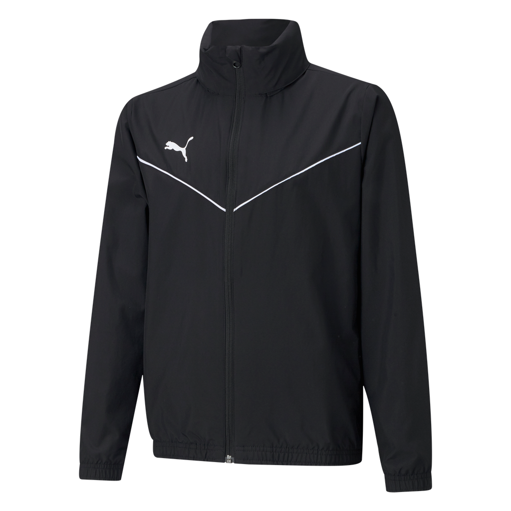 Teamrise All Weather Jkt Jr Schwarz
