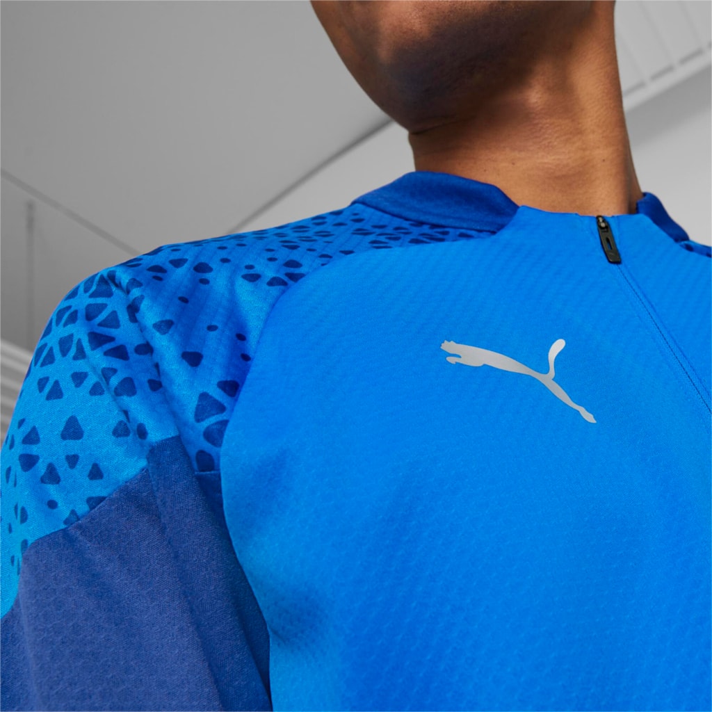 teamCUP Training 1/4 Zip Top Blau (657982-02)