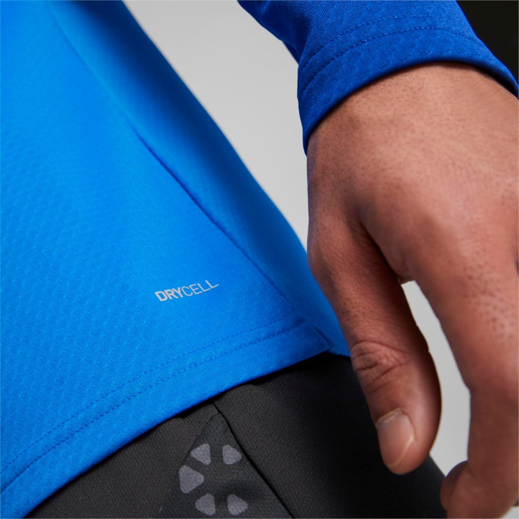 teamCUP Training 1/4 Zip Top Blau (657982-02)