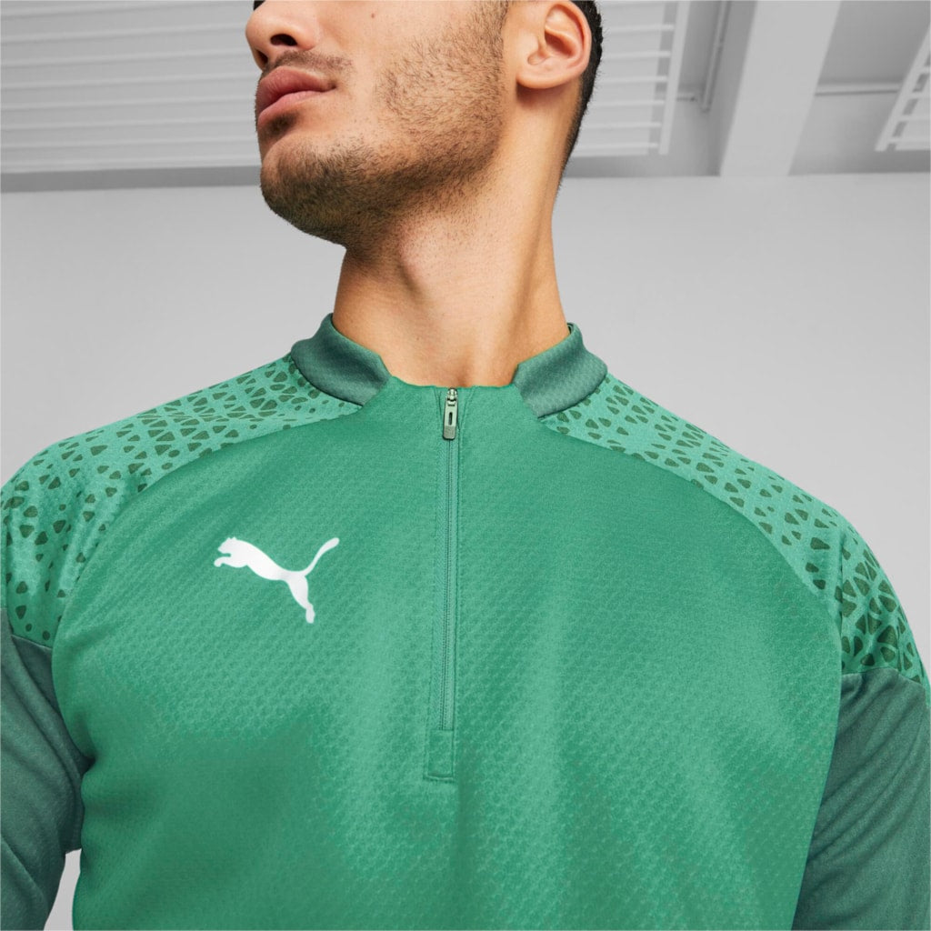 teamCUP Training 1/4 Zip Top Grün (657982-05)