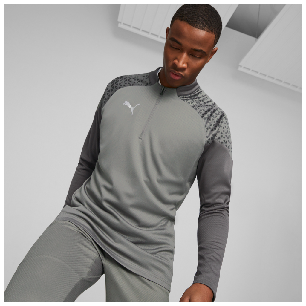 teamCUP Training 1/4 Zip Top Grau (657982-13)