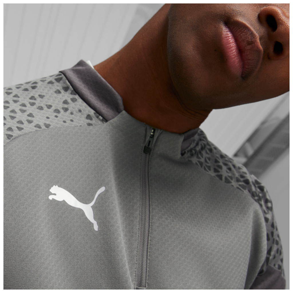 teamCUP Training 1/4 Zip Top Grau (657982-13)
