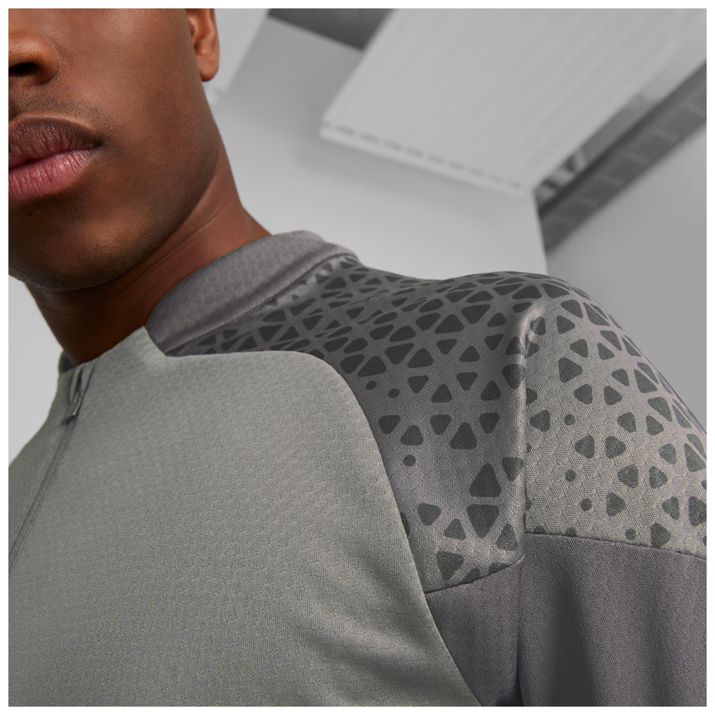 teamCUP Training 1/4 Zip Top Grau (657982-13)