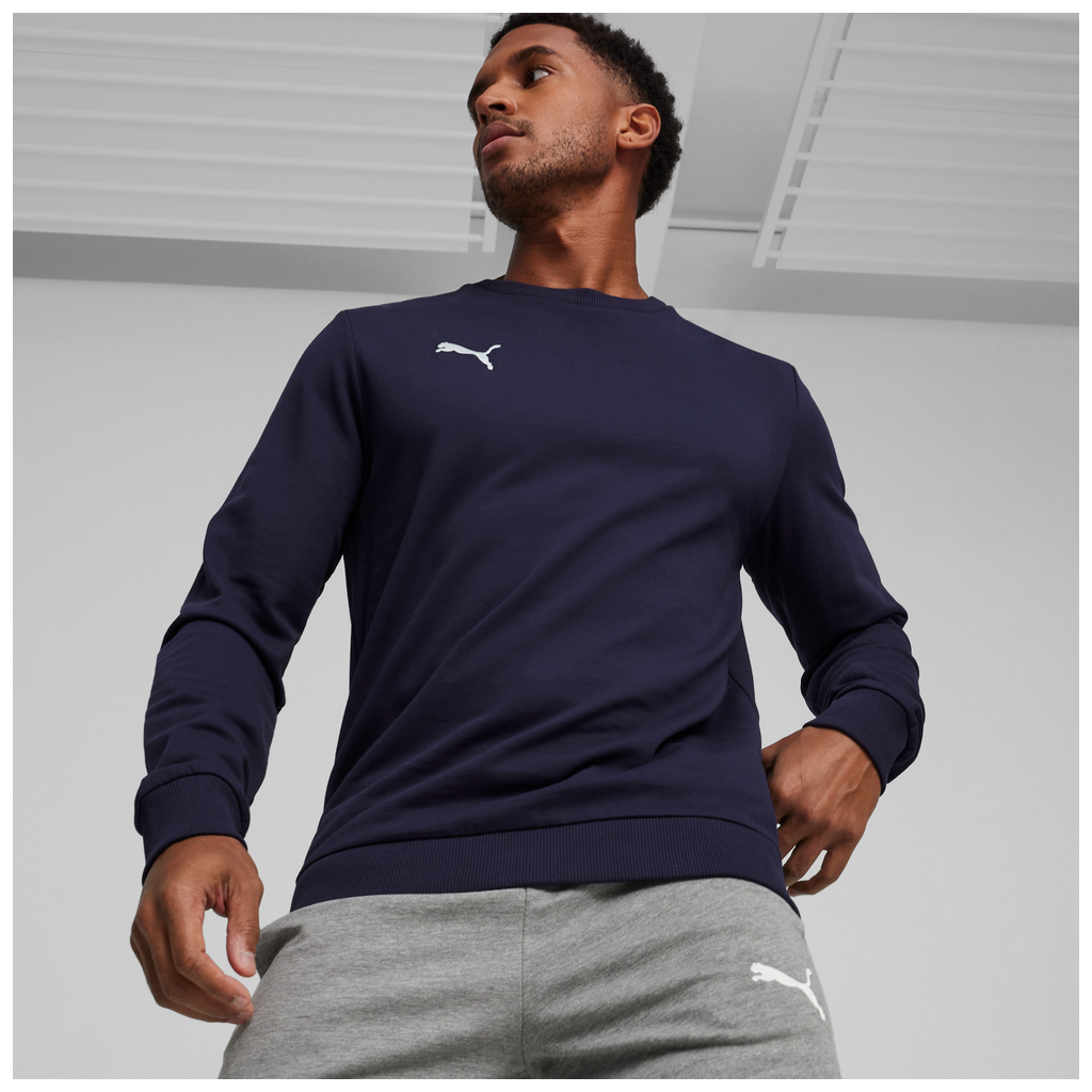 Teamgoal Casuals Rundhals-Sweat Blau