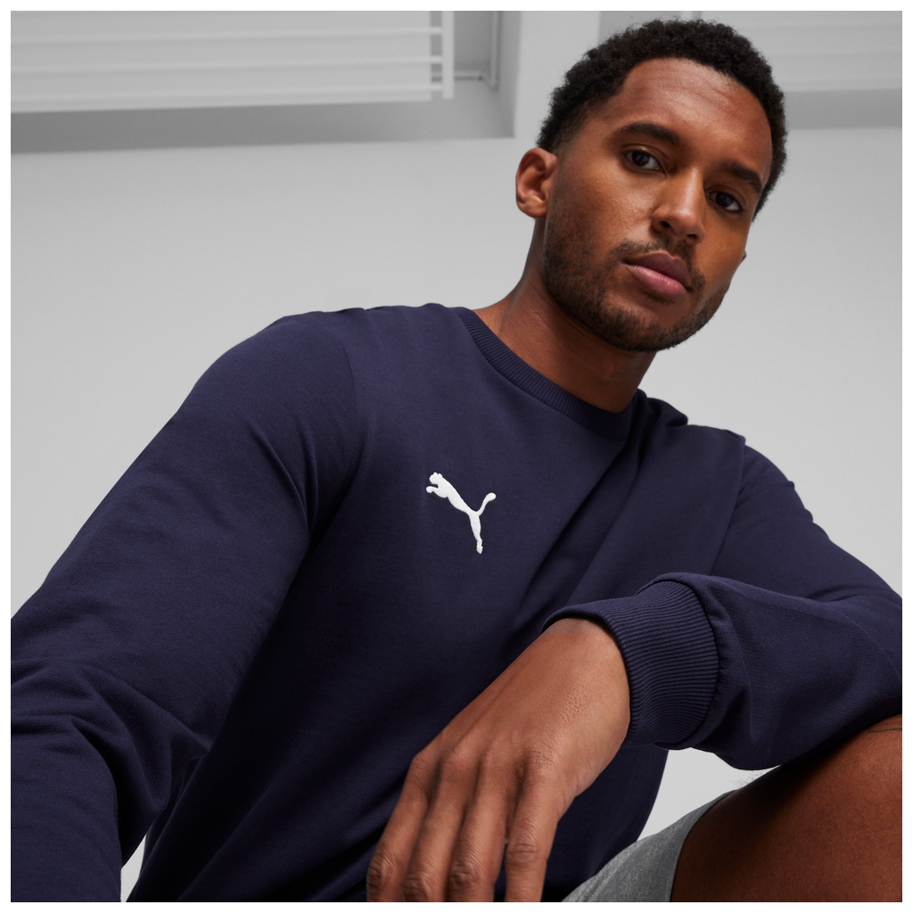 Teamgoal Casuals Rundhals-Sweat Blau