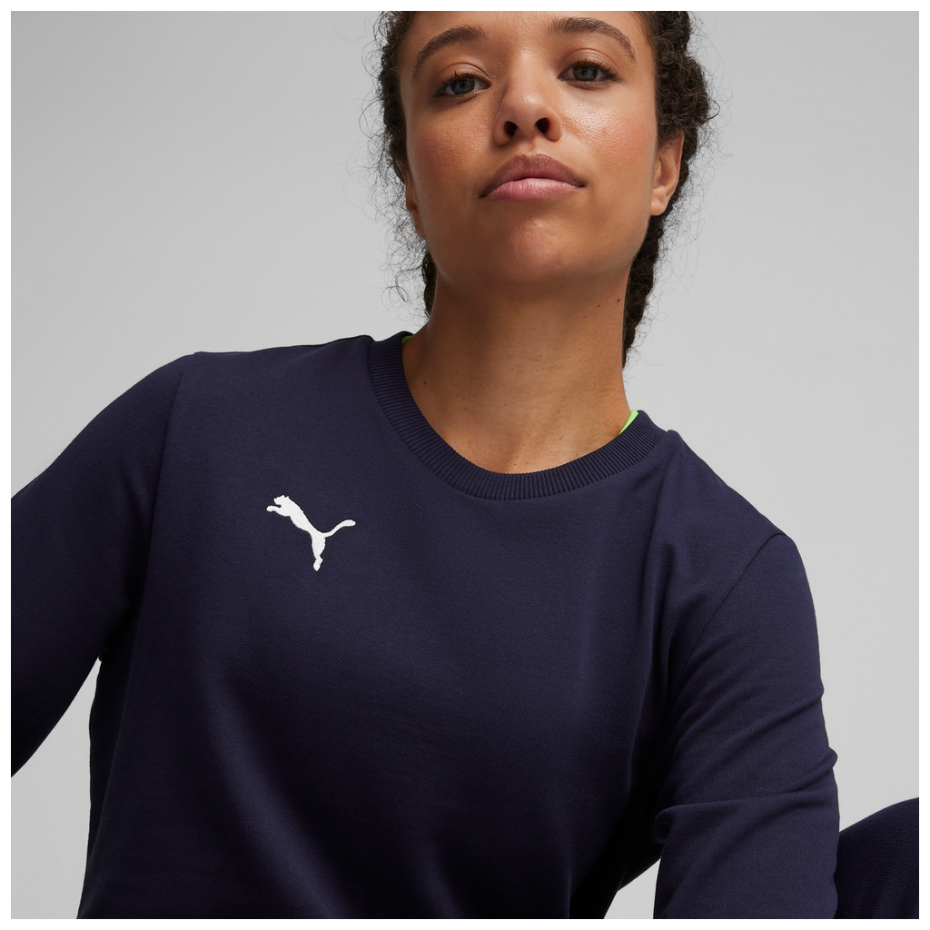 Teamgoal Casuals Crew Neck Sweat Wmn Blau 06
