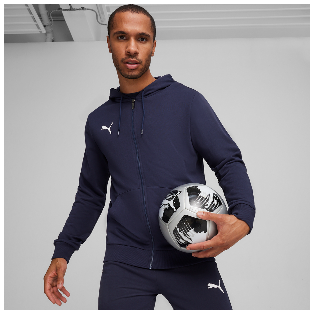 Teamgoal Casuals Kapuzenjacke Blau 06