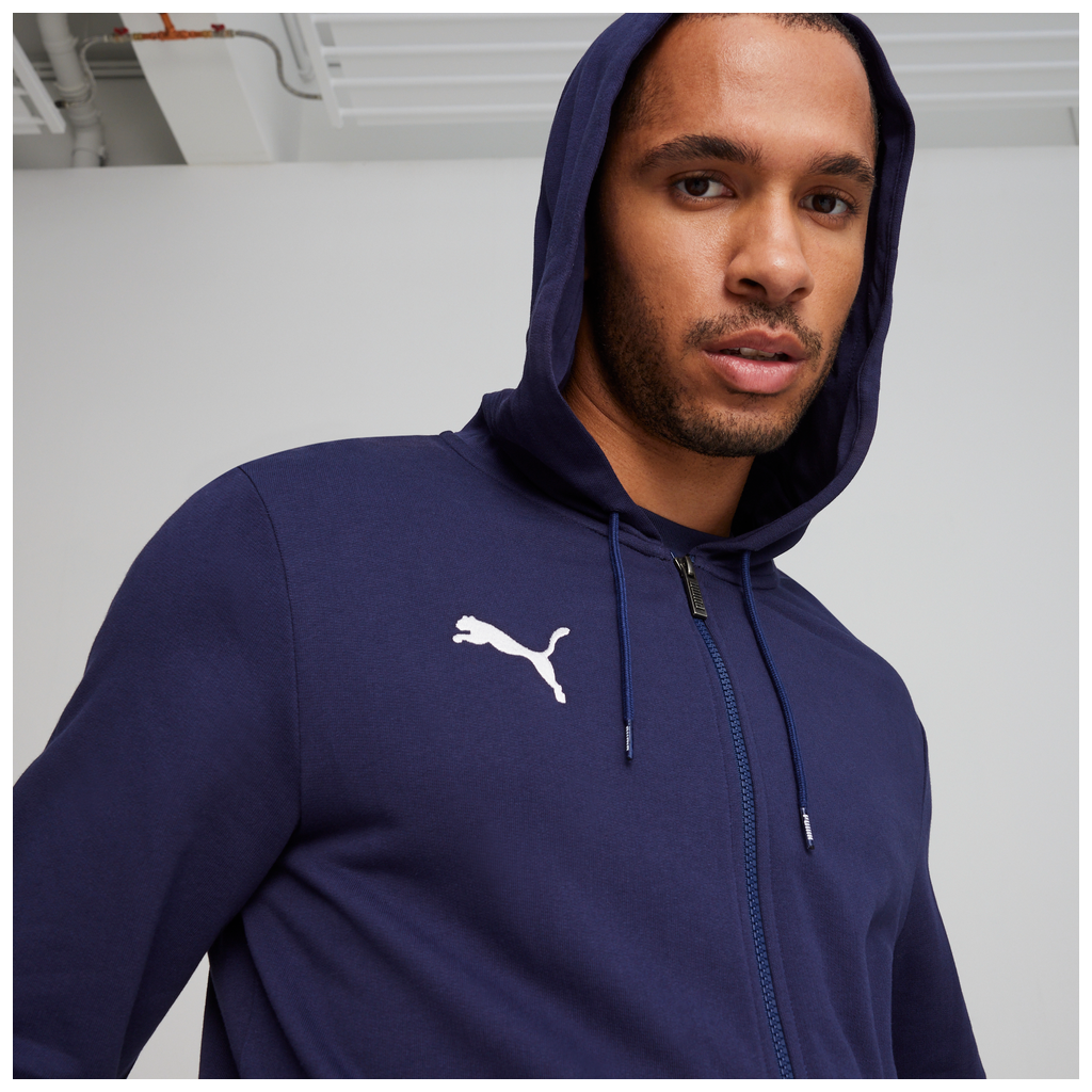 Teamgoal Casuals Kapuzenjacke Blau 06